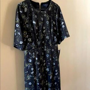 Rachel Roy black combo dress